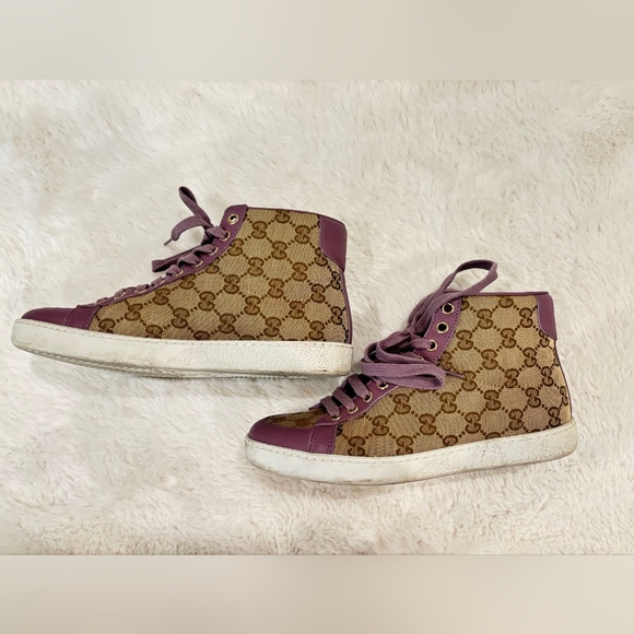 100% authentic Gucci Cloth trainers - Picture 3 of 5